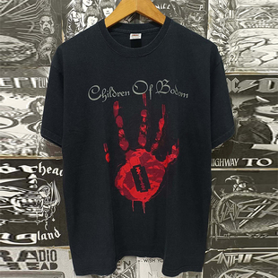 Children of Bodom博多之子重金属乐队短袖T恤vibe美式氛围感半袖