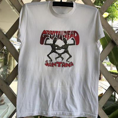 短袖街头摇滚男女感恩而死乐队