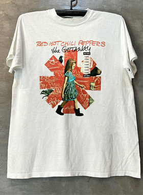 Red Hot peppers红辣椒乐队高街潮酷风嘻哈短袖男女T恤棉