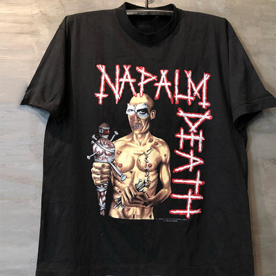 NAPALMAEATH乐队男女短袖t恤