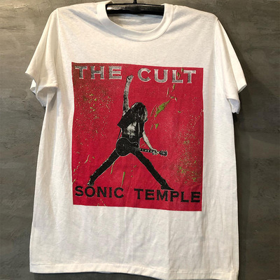 THECULT乐队男女短袖t恤