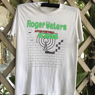 Roger Waters罗格·沃特斯摇滚歌手vintage复古高街FOG短袖T恤男