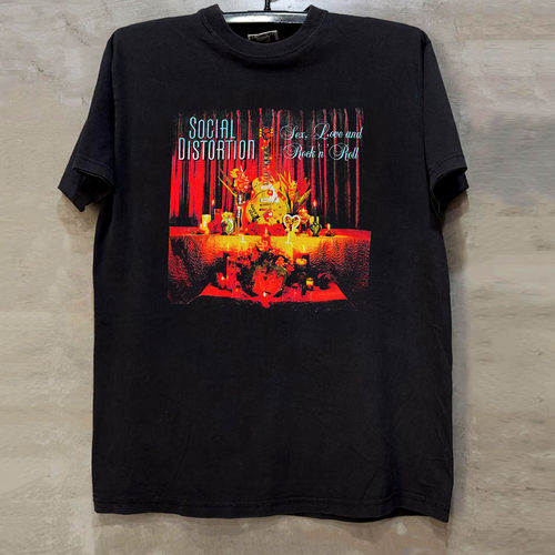 SocialDistortion朋克摇滚短袖