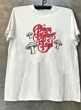 The Allman Brothers Band奥尔曼兄弟摇滚乐队cec美式痞帅短袖T恤