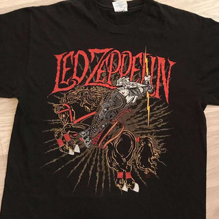 Led Zeppelin齐柏林飞船经典摇滚乐队oldschool高街男女短袖T恤潮