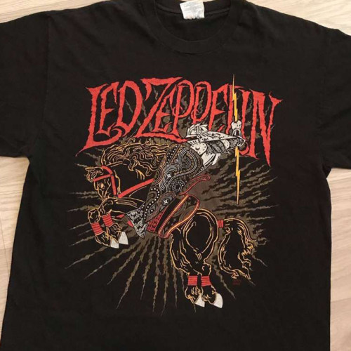 短袖T恤ledzeppelin齐柏林飞船