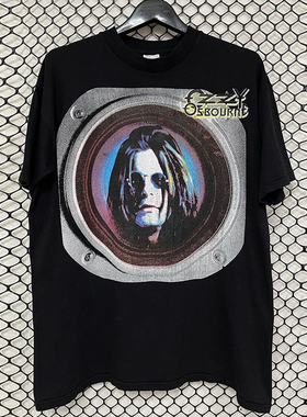 Ozzy Osbourne奥兹·奥斯朋美式短袖T恤vibe潮牌圆领复古纯棉半袖