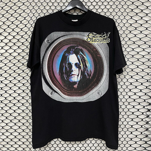 Ozzy Osbourne奥兹·奥斯朋美式短袖T恤vibe潮牌圆领复古纯棉半袖
