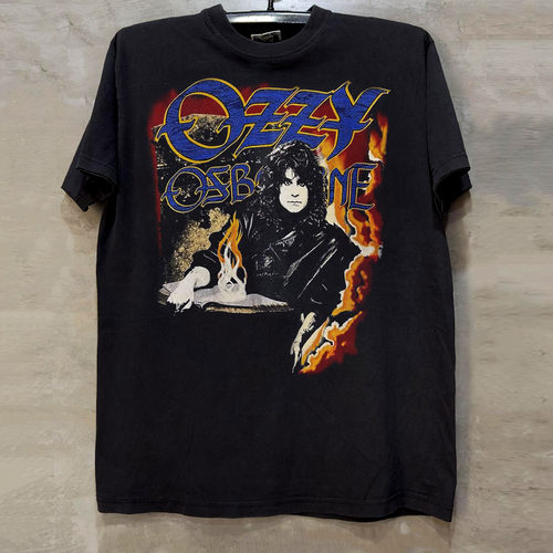 OzzyOsbourne暗黑复古美式短袖