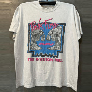复古炸街T恤男 美式 Pink Floyd平克弗洛伊德乐队白鬼chic嘻哈短袖