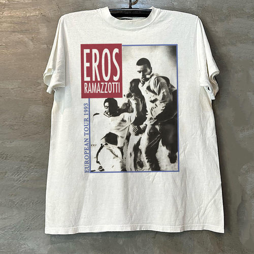 ErosRamazzotti欧美潮流短袖T恤