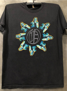 Ozzy osbourne奥齐·奥斯本摇滚明星短袖T恤vintage古着感半袖潮