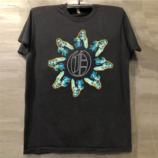 Ozzy osbourne奥齐·奥斯本摇滚明星短袖T恤vintage古着感半袖潮