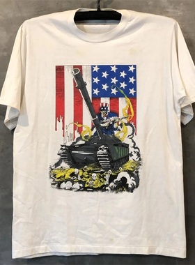 Hate Tank - M.O.D.欧美摇滚歌手高街巡演chic嘻哈潮流短袖T恤男