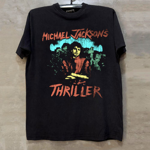 MichaelJackson复古暗黑风短袖