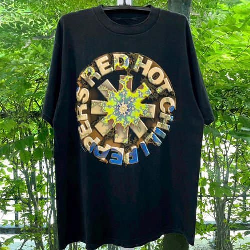 RHCP红辣椒乐队迷幻风短袖