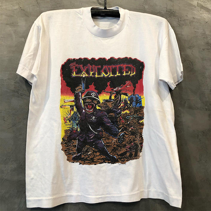 短袖vintage复古男女cec超火