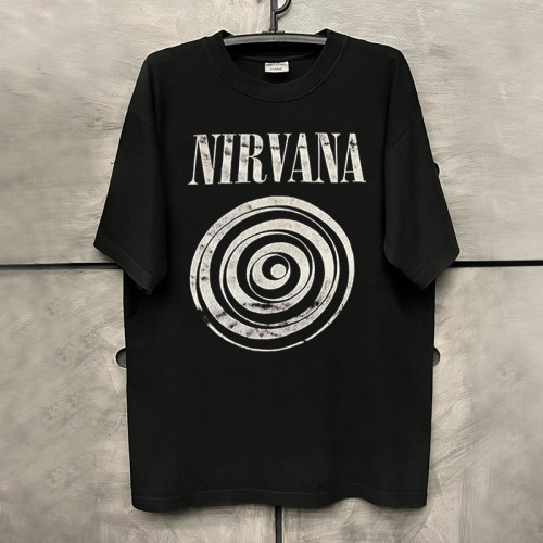 Nirvana涅槃乐队短袖vintage复古