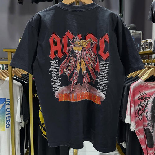 AC/DC乐队摇滚前卫百搭短袖