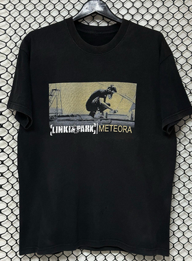 Linkin Park林肯公园乐队欧美街头嘻哈chic慵懒风短袖男女纯棉T恤
