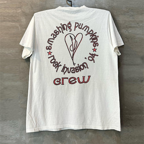 碎南瓜乐队简约嘻哈摇滚短袖