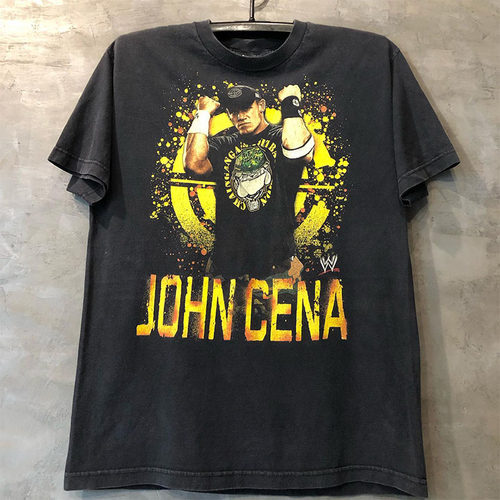 JOHNCENA嘻哈音乐男女短袖t恤