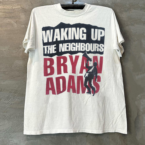 BryanAdams呐喊风摇滚短袖