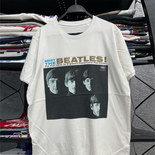 TheBeatles披头士乐队潮流短袖
