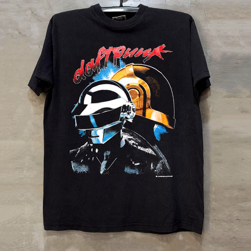 DaftPunk乐队赛博朋克电子风T恤
