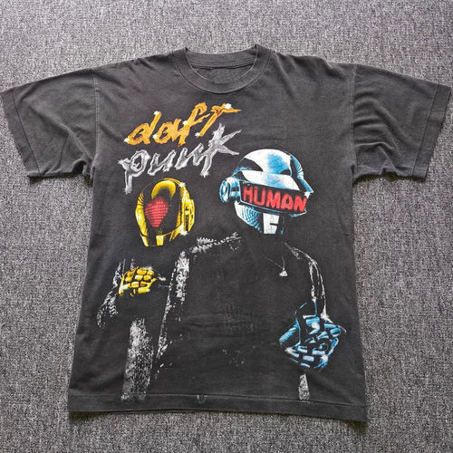 DaftPunk蠢朋克乐队赛博朋克T恤