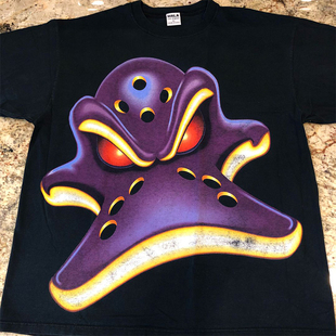 Mighty Ducks巨鸭奇兵卡通动漫潮牌短袖T恤男oversize落肩半袖女