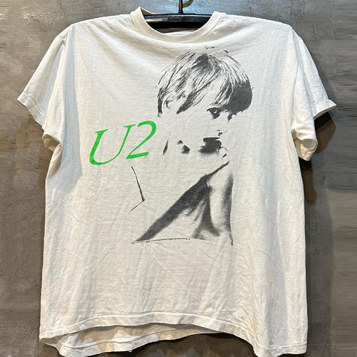 短袖西海岸男女U2摇滚乐队