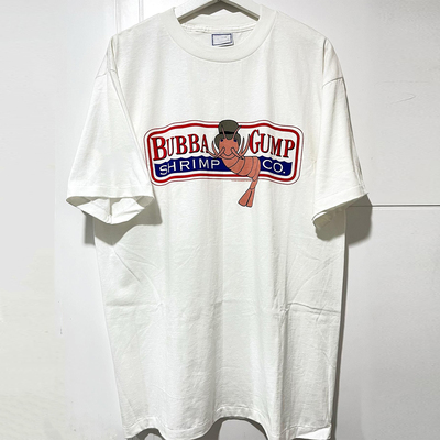 阿甘正传周边美式重磅棉短袖T恤