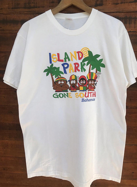 SouthPark南方公园卡通动漫oldschool学院风纯棉复古男女短袖T恤