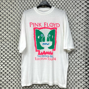 Pink 男女休闲百搭T恤 Floyd平克弗洛伊德乐队高街FOG白鬼印花短袖