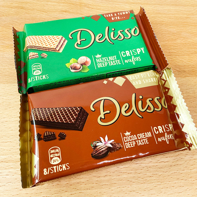 土耳其进口 芭芮可双重可可味威化饼干40g椰子味饼干休闲早餐零食