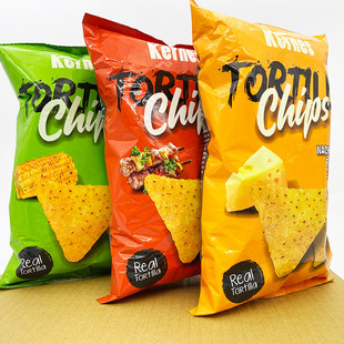 临期克恩兹玉米片125g烤玉米味芝士味烧烤味休闲办公室追剧零食品