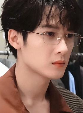 滤镜檀健次同款金丝眼镜框男韩版小框高智感可配近视防蓝光眼镜女