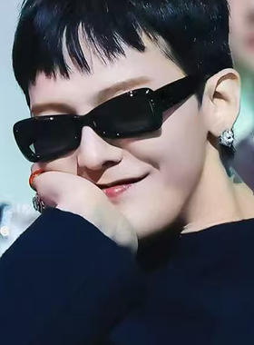 权志龙同款墨镜男款2026新款高级感猫眼偏光防紫外线近视太阳眼镜