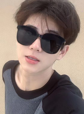 gm墨镜男士大框大脸显瘦开车骑行登山眼镜偏光防紫外线太阳镜女潮