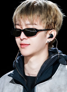 范丞丞同款墨镜男款痞帅复古方框偏光防紫外线近视太阳眼镜女大脸