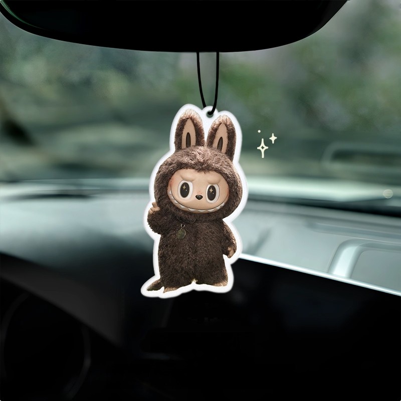 Labubu拉布布车载香片挂件卡通持久淡香车用香水挂饰汽车香薰卡片,汽车用品/电子/清洗/改装,汽车香水香薰,淘宝优惠券,粉丝福利购,淘宝优惠卷
