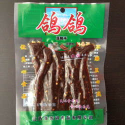 江西特产鹰潭龙虎山鸽鸽豆角干辣条蒜香味69g 满10袋包邮