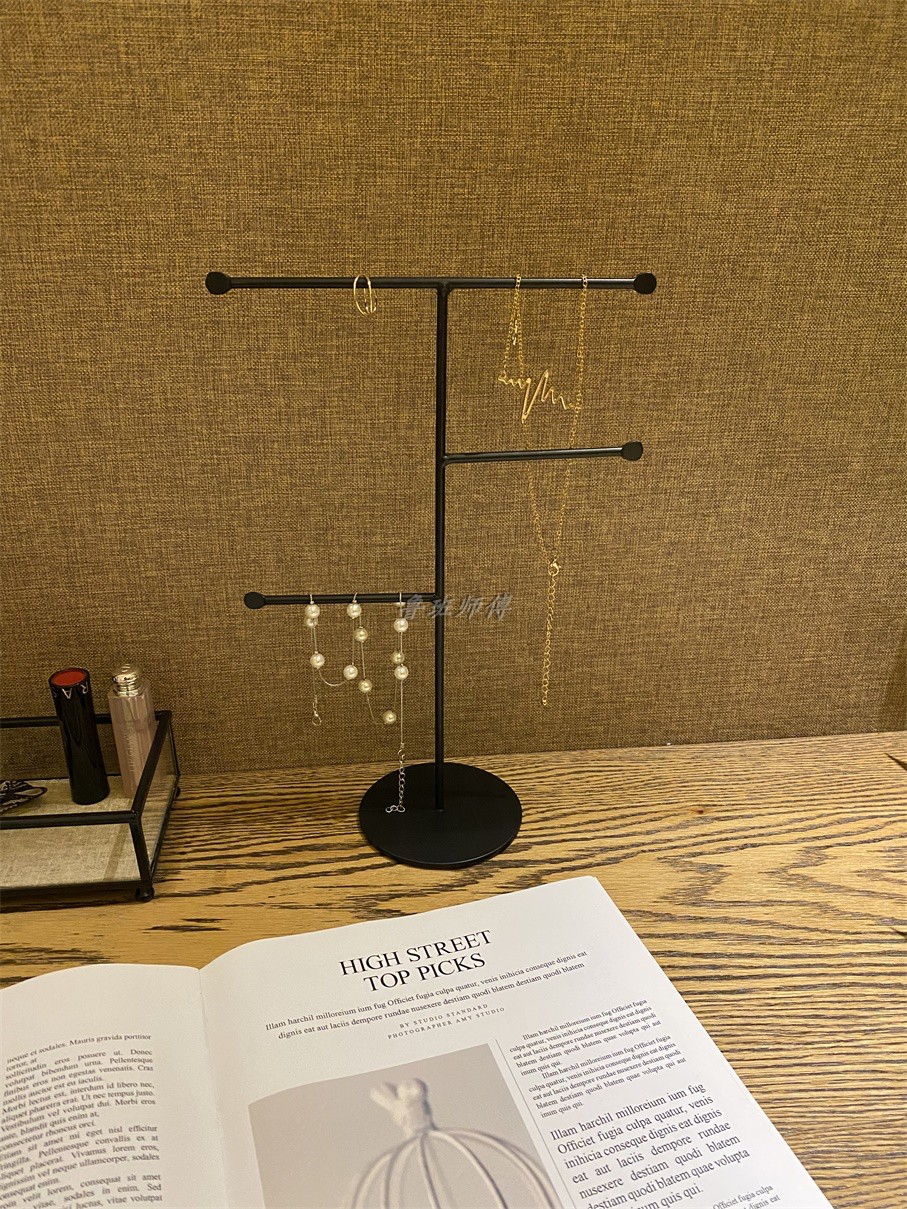 展示架整理收纳北欧风ins铁艺