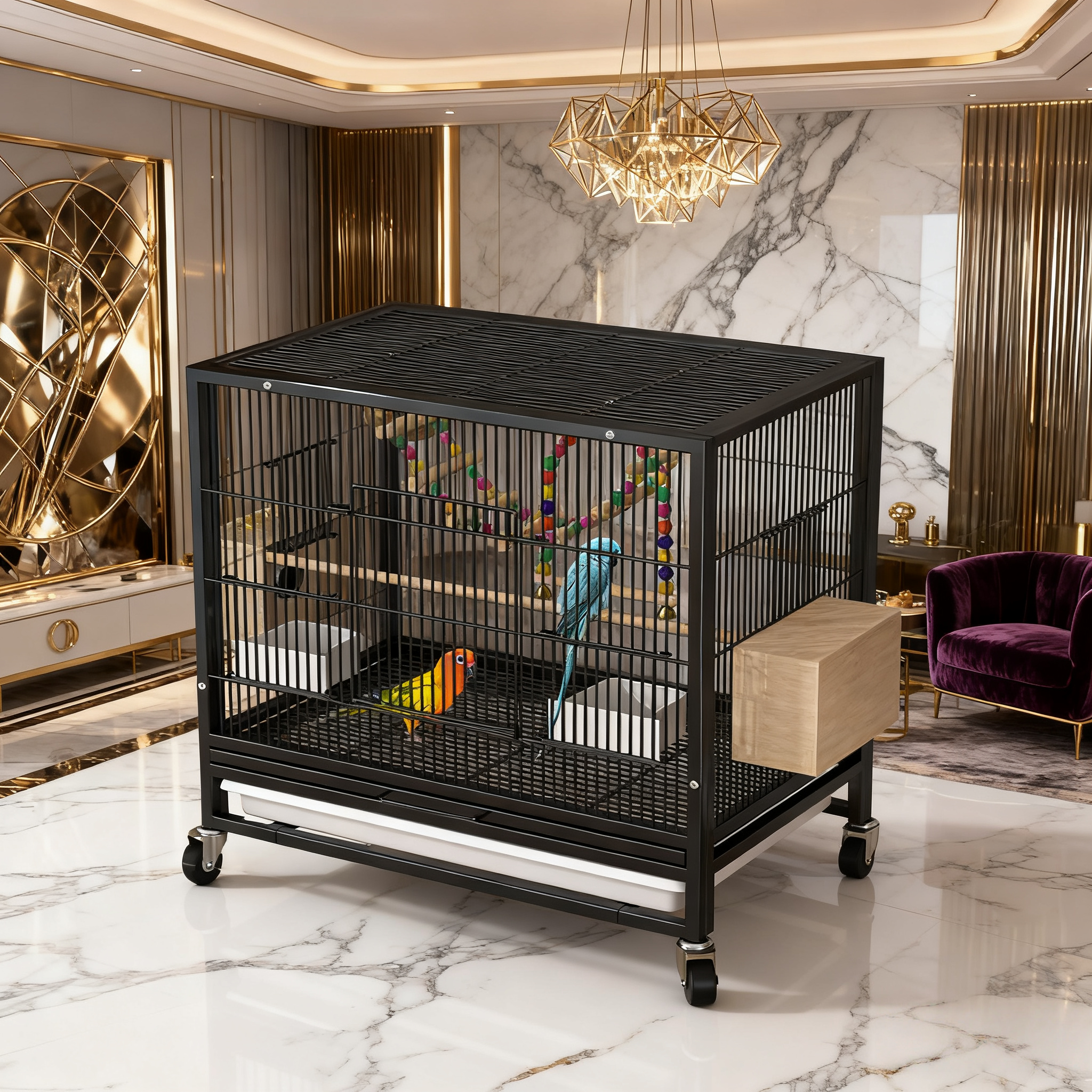 鸟笼鹦鹉专用大号特大号