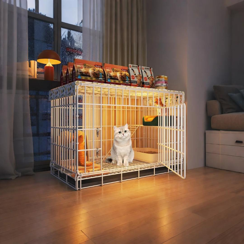 猫笼家用室内大空间猫笼子猫别墅猫屋猫窝折叠加密猫厕所猫咪笼子