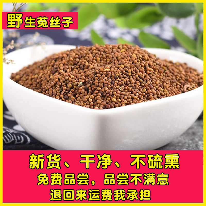 内蒙野生菟丝子500克包邮可搭淫羊藿韭菜籽枸杞子茶兔丝子泡酒料