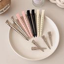 无痕发夹女发根固定蓬松发卡化妆定位高颅顶鸭嘴夹子头饰ins简约