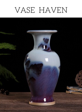 宋代宋式美学特别好看的中式氛围感花瓶客厅玄关书房网红爆款摆件