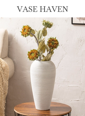 宋式美学现代简约风特别好看的花瓶2026热卖景德镇绝美氛围感花器